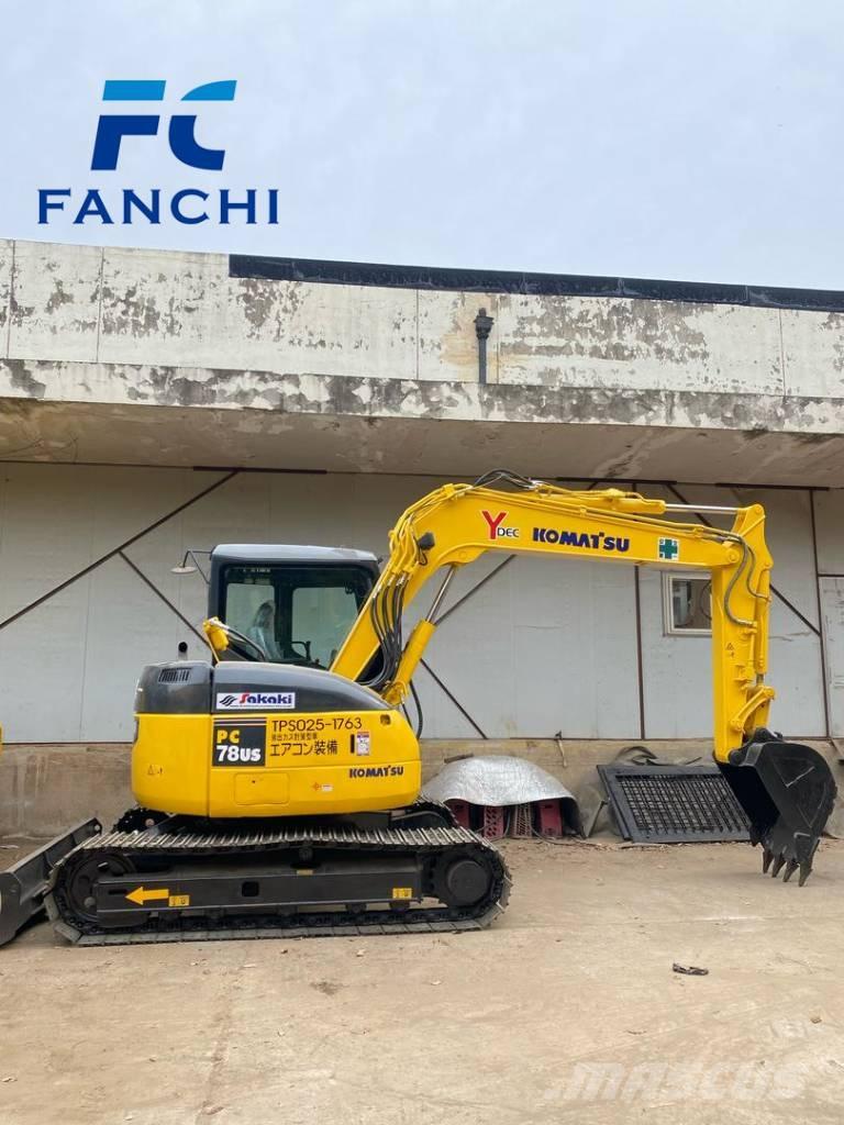 Komatsu PC 78 US حفارات زحافة