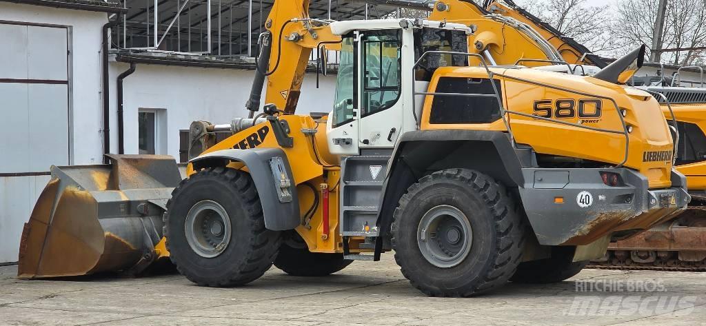 Liebherr 580 لوادر بعجل