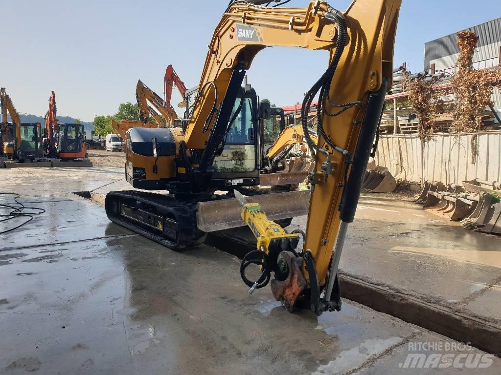 Sany SY 80 U حفارات زحافة