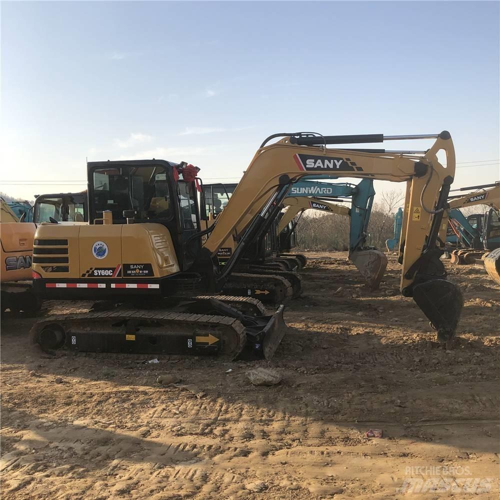 Sany SY 60 C حفارات صغيرة أقل من 7 طن (حفارات صغيرة)