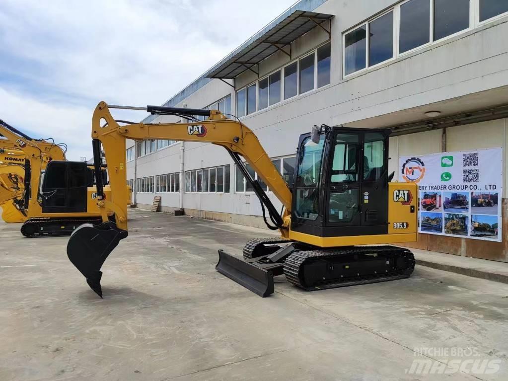 CAT 305.5 حفارات وسط 7 طن - 12 طن