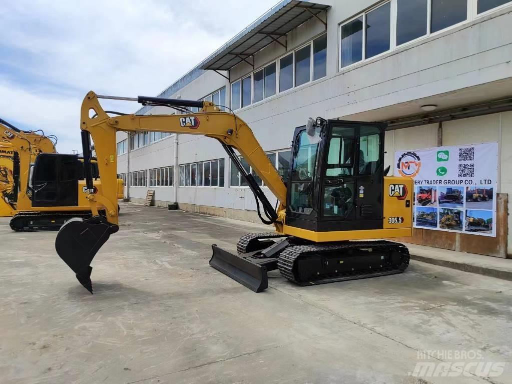 CAT 305.5 حفارات وسط 7 طن - 12 طن