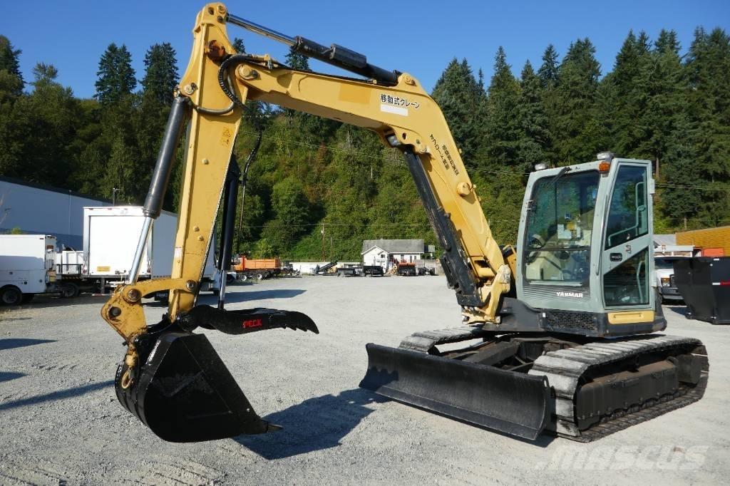 Yanmar SV 100-1 حفارات زحافة