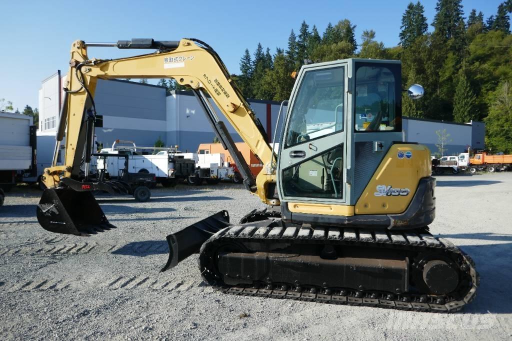 Yanmar SV 100-1 حفارات زحافة