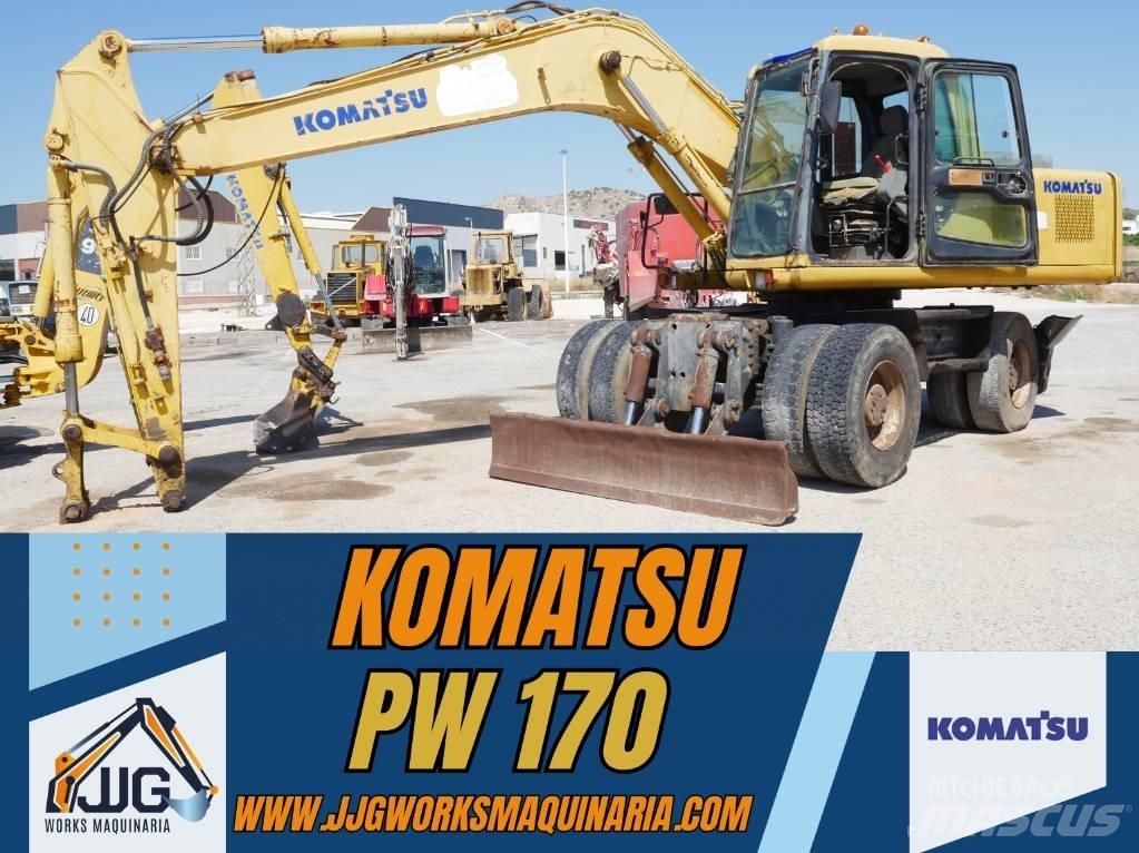 Komatsu PW 170 حفارات بعجل