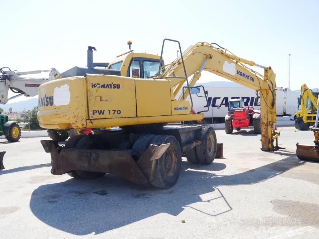 Komatsu PW 170 حفارات بعجل