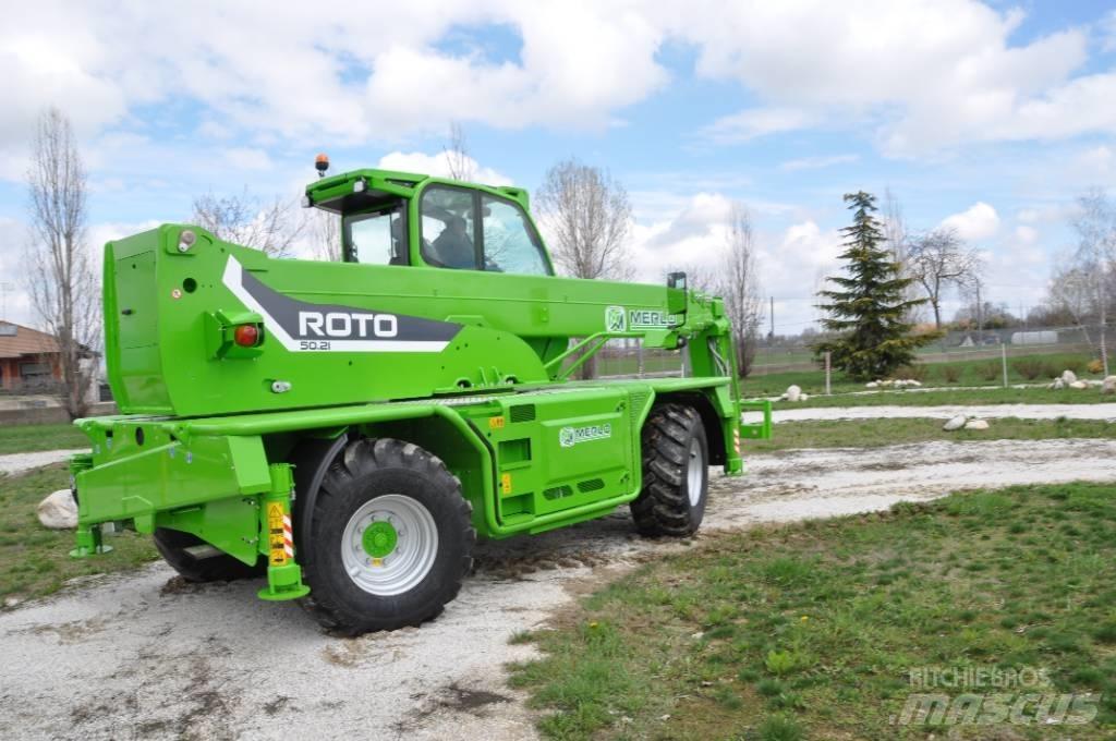 Merlo Roto 50.21S مناولات متداخلة