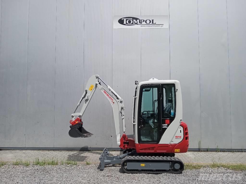 Takeuchi TB 216 حفارات صغيرة أقل من 7 طن (حفارات صغيرة)