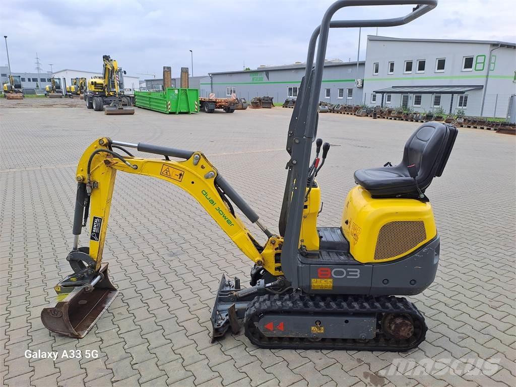 Wacker Neuson 803 حفارات زحافة