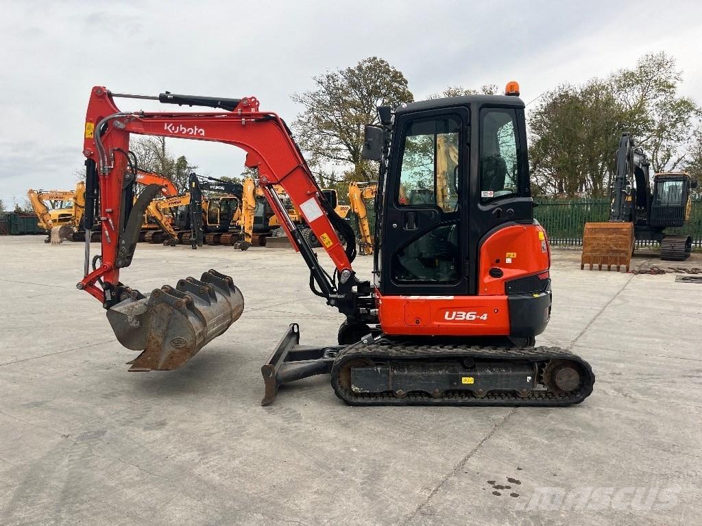 Kubota U 36-4 حفارات صغيرة أقل من 7 طن (حفارات صغيرة)
