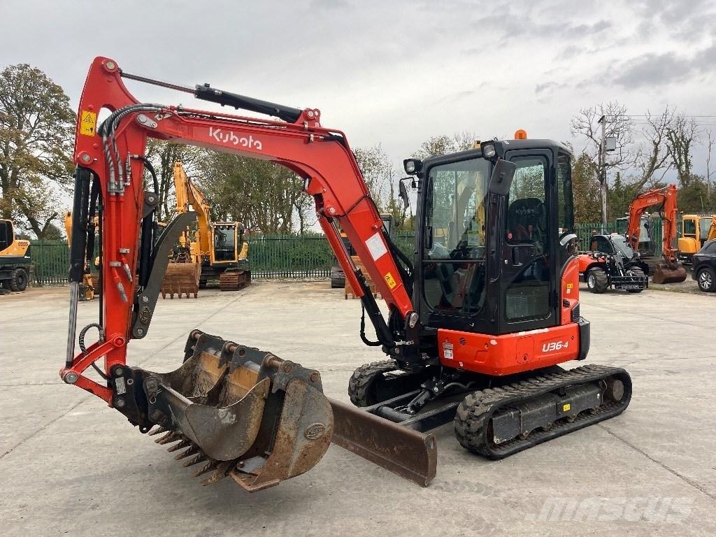Kubota U 36-4 حفارات صغيرة أقل من 7 طن (حفارات صغيرة)