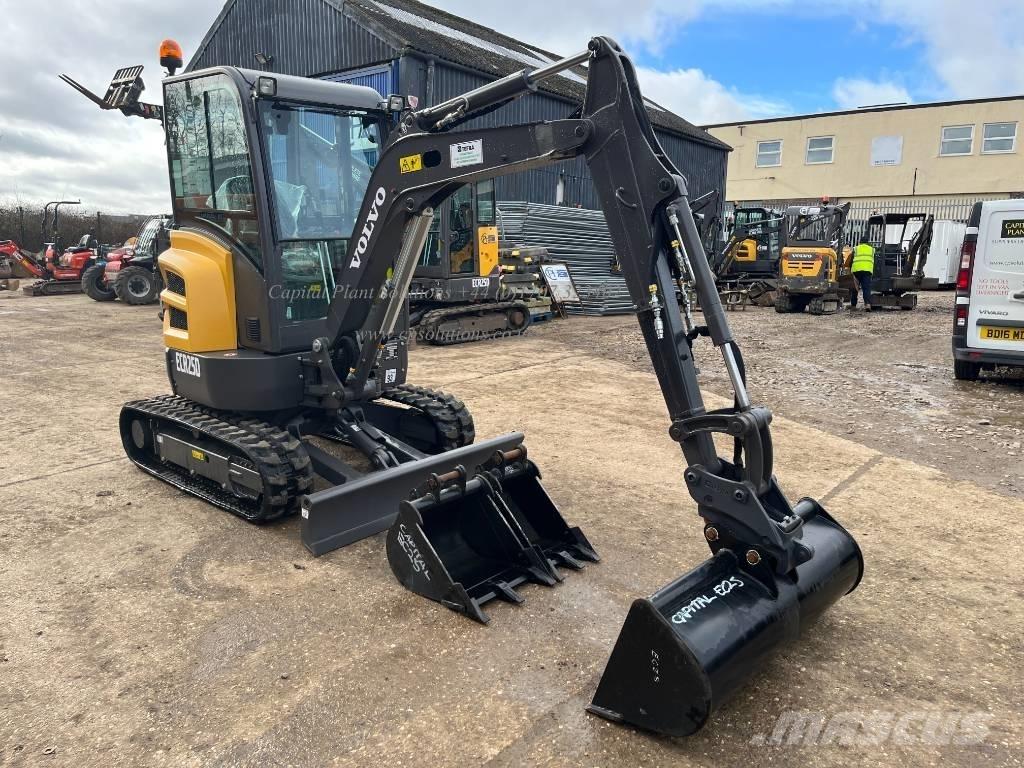 Volvo ECR 25 D حفارات صغيرة أقل من 7 طن (حفارات صغيرة)