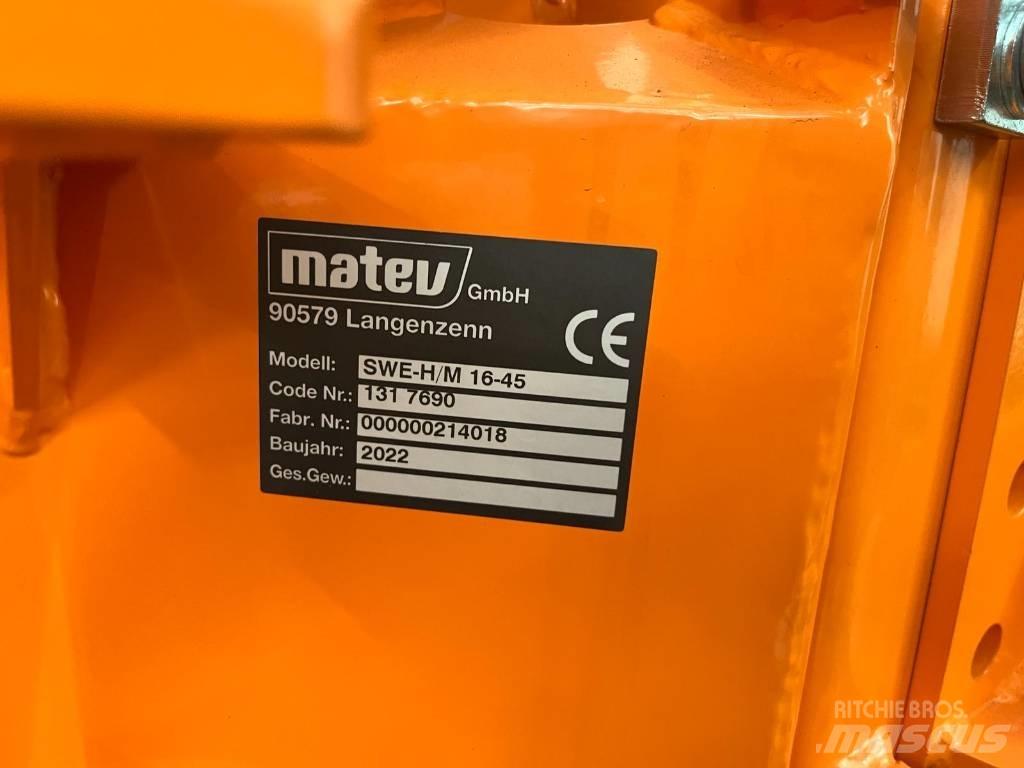 Matev SWE-H/M 16-45 مرفقات جرار المدمجة