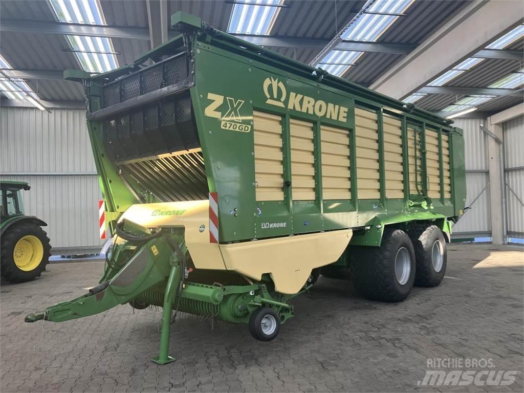 Krone ZX 470 GD مقطورات ذاتية التحميل
