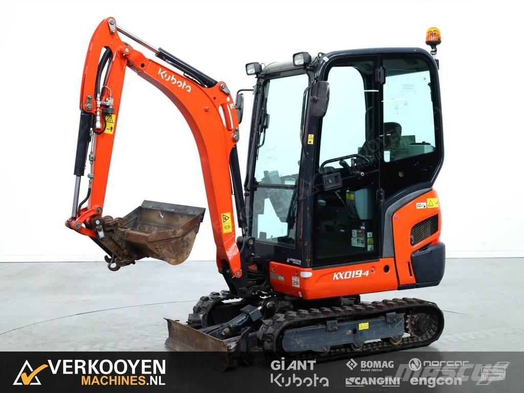 Kubota KX019-4 حفارات صغيرة أقل من 7 طن (حفارات صغيرة)