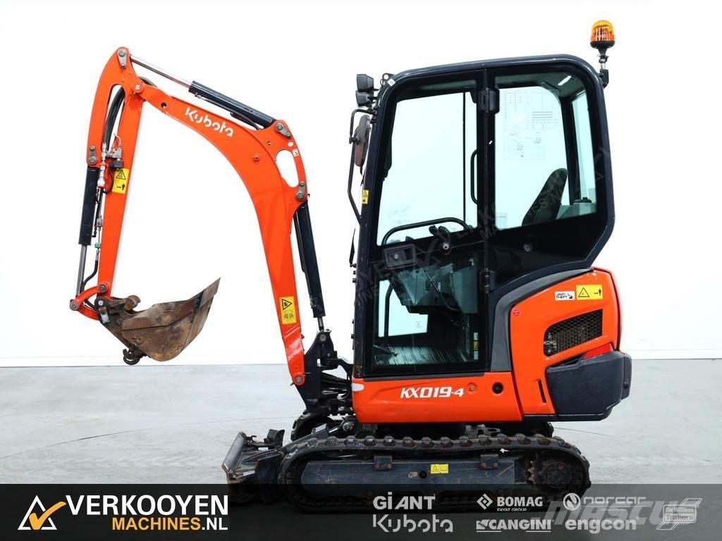Kubota KX019-4 حفارات صغيرة أقل من 7 طن (حفارات صغيرة)