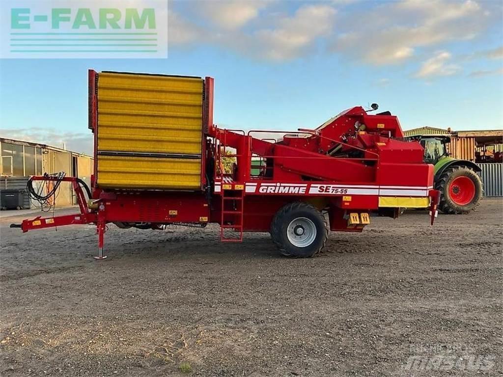 Grimme se 75-55 sb حفارات وحصادات البطاطس