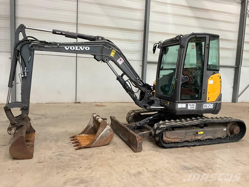 Volvo ECR 50 D حفارات صغيرة أقل من 7 طن (حفارات صغيرة)