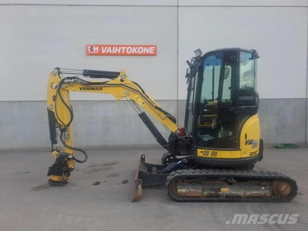 Yanmar Vio 38-U حفارات صغيرة أقل من 7 طن (حفارات صغيرة)