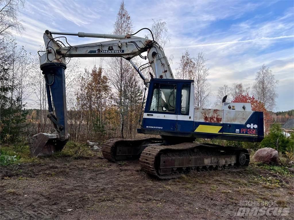 Komatsu PF55L-1 حفارات زحافة