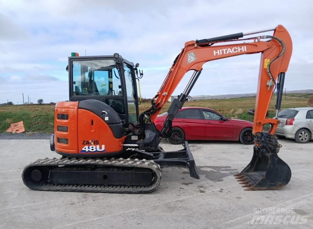 Hitachi ZX 48 U حفارات صغيرة أقل من 7 طن (حفارات صغيرة)