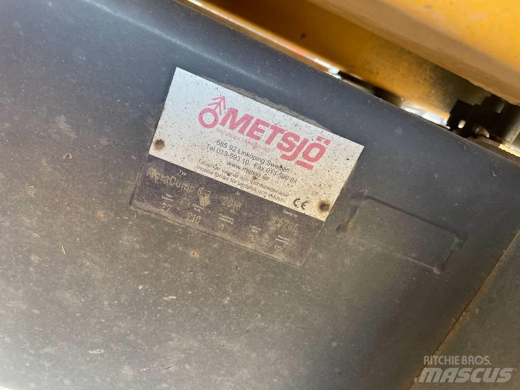 Metsjö Meta Dump 6.3 مقطورات قلابة