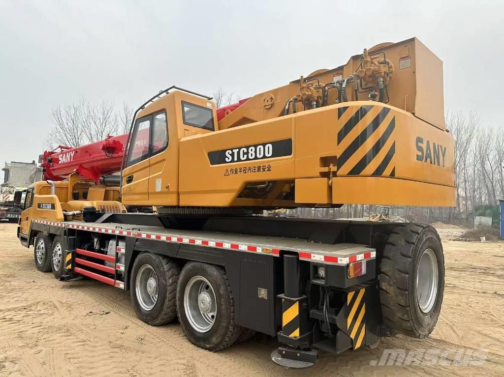 Sany STC800 رافعات صالحة لكل أنواع الطرق