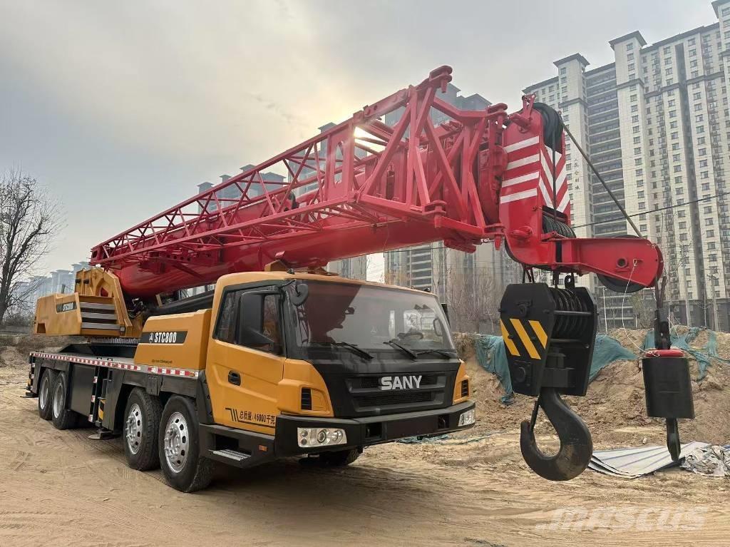 Sany STC800 رافعات صالحة لكل أنواع الطرق