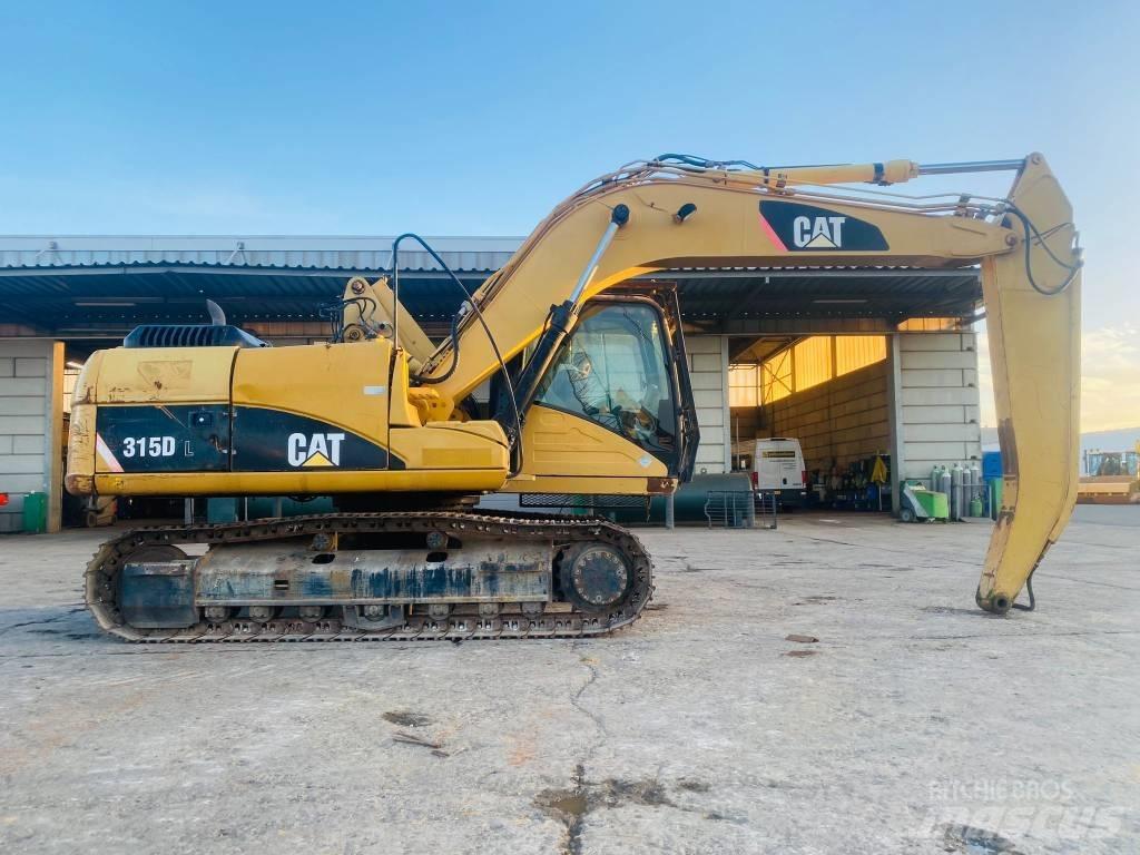 CAT 315 D L حفارات زحافة