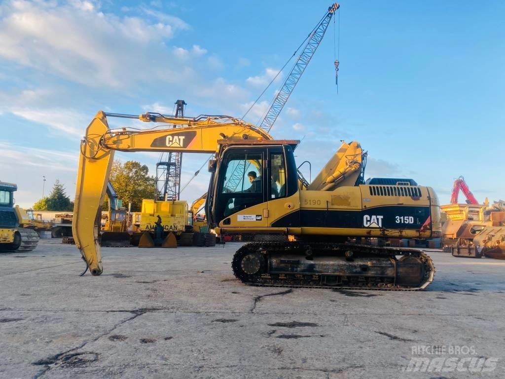 CAT 315 D L حفارات زحافة