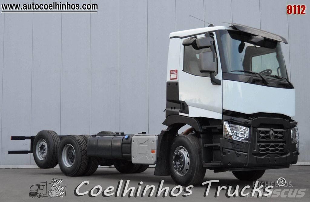 Renault T 440  6x2 شاحنات بمقصورة وهيكل