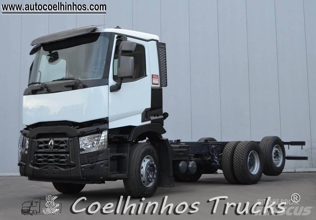 Renault T 440  6x2 شاحنات بمقصورة وهيكل