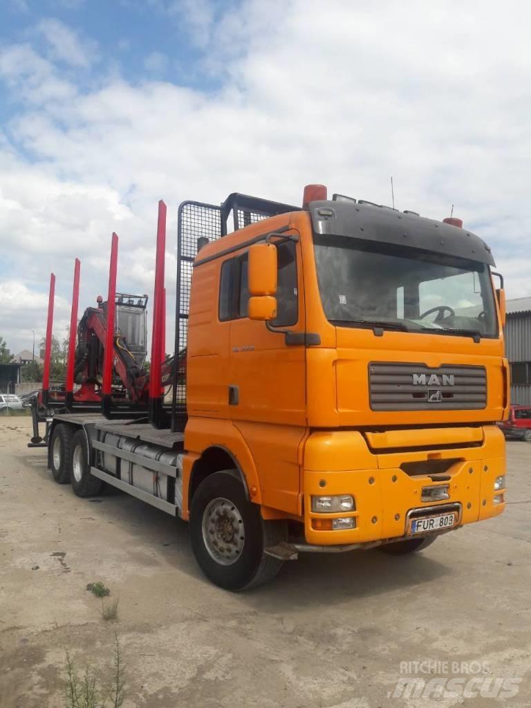 MAN TGA 33.530 شاحنات أشجار