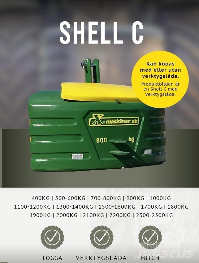  Frontx Shell C الأوزان الأمامية