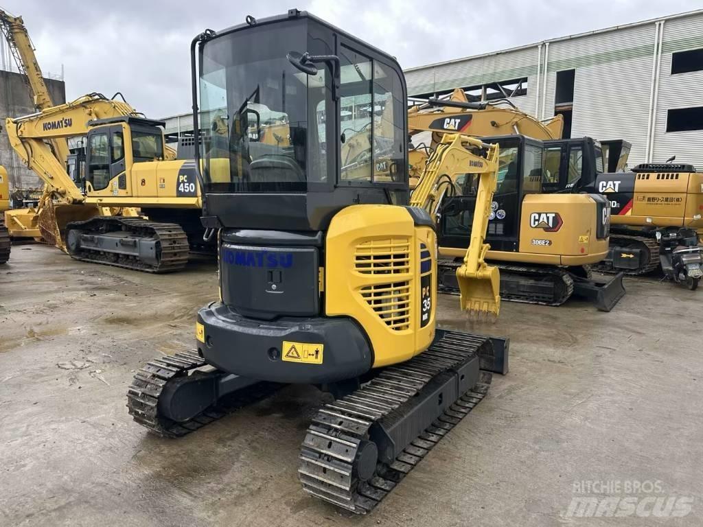 Komatsu PC 35 MR حفارات صغيرة أقل من 7 طن (حفارات صغيرة)
