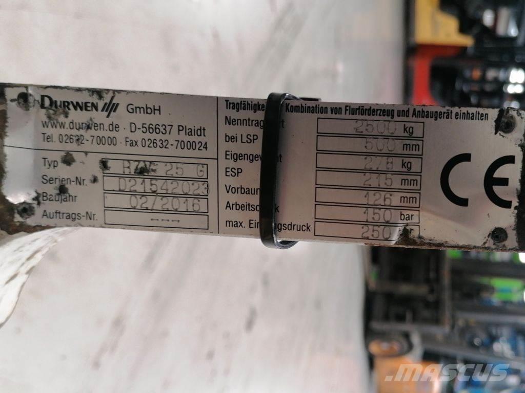 Durwen RZV 25 G. شوكات