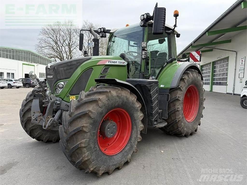Fendt 724 vario s4 الجرارات