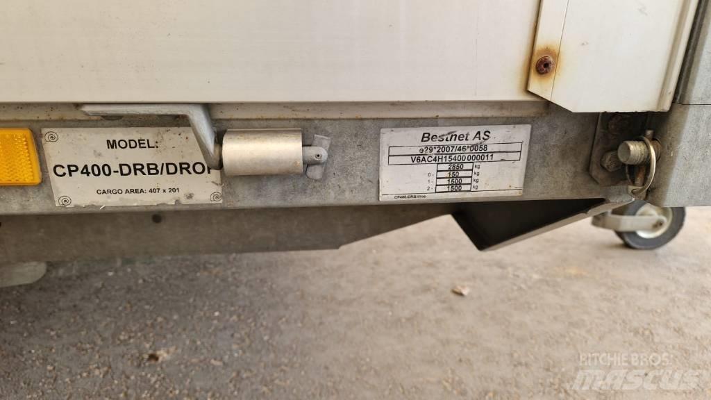  Aku CP400-DRB/drop مقطورات مركبات نقل
