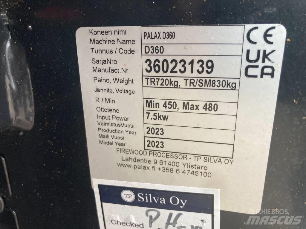 Palax D 360 Pro ماكينات نشر أخشاب