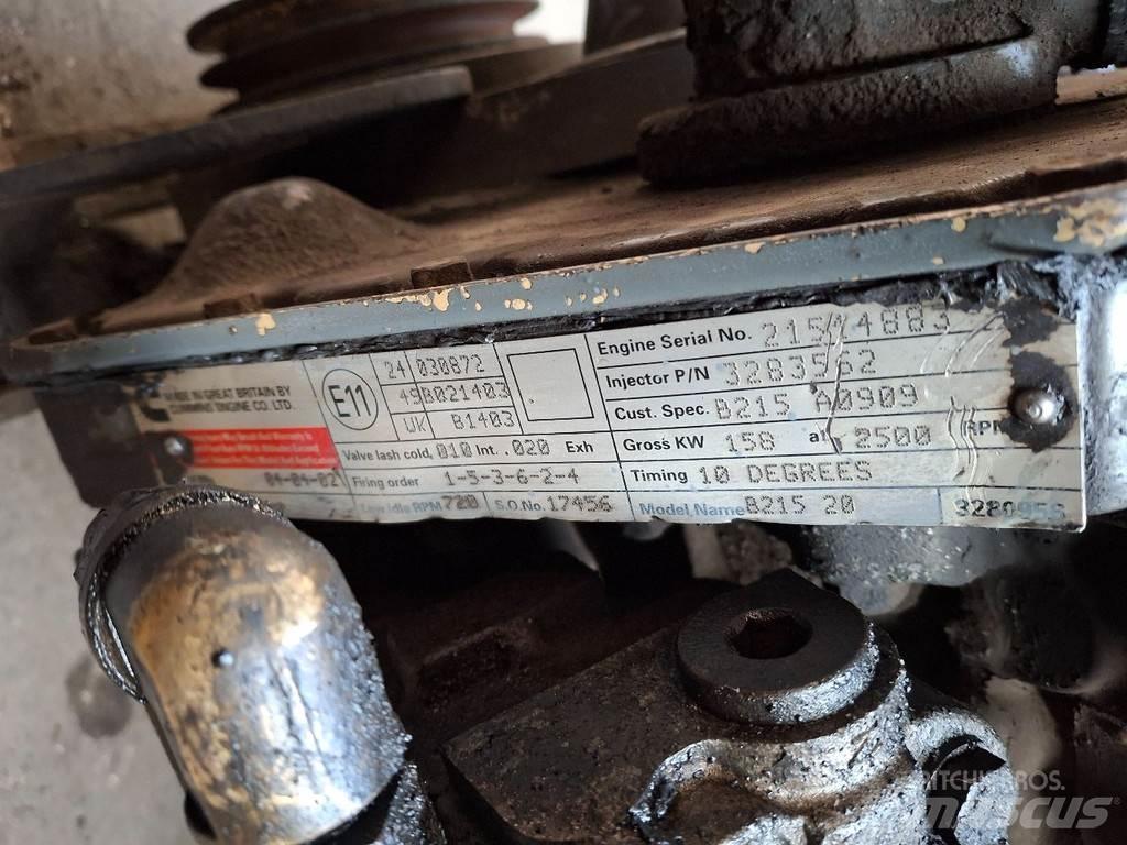 Cummins B215-20 محركات