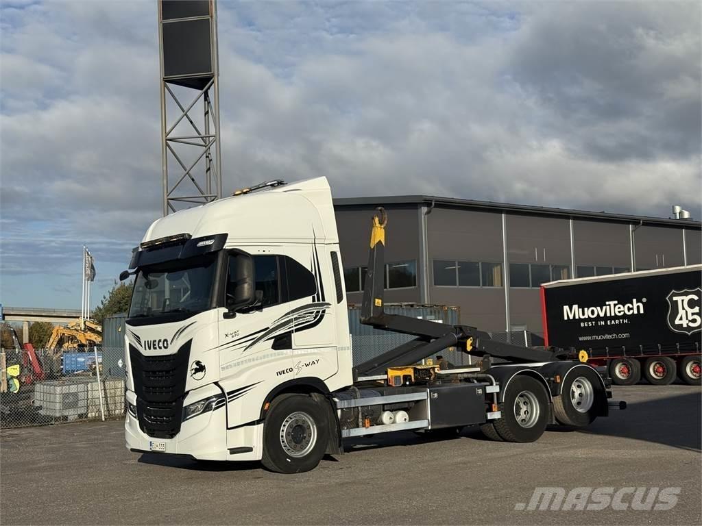 Iveco AS280 6X2 شاحنات الرافعات الخطافية