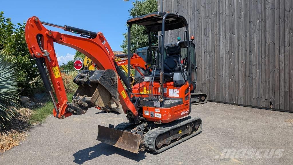 Kubota U 17-3 حفارات صغيرة أقل من 7 طن (حفارات صغيرة)
