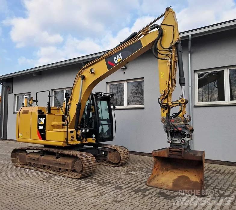 CAT 313 F L حفارات زحافة