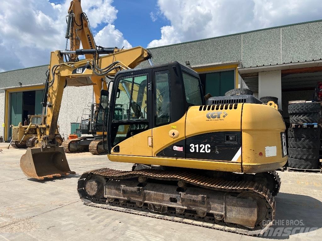 CAT 312 C L حفارات زحافة