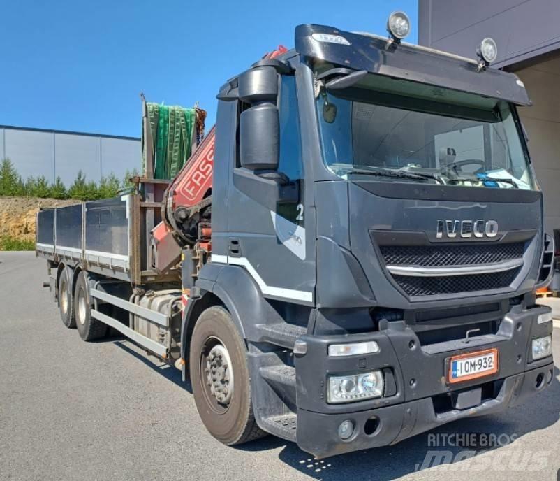 Iveco Stralis-360 شاحنات الرافعات