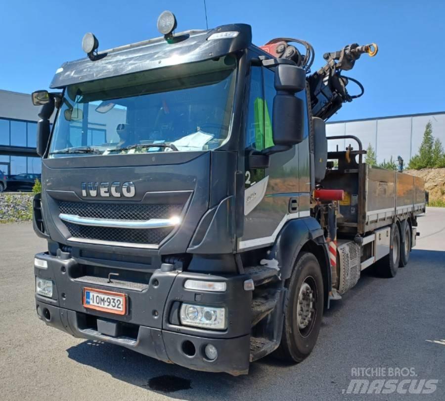 Iveco Stralis-360 شاحنات الرافعات