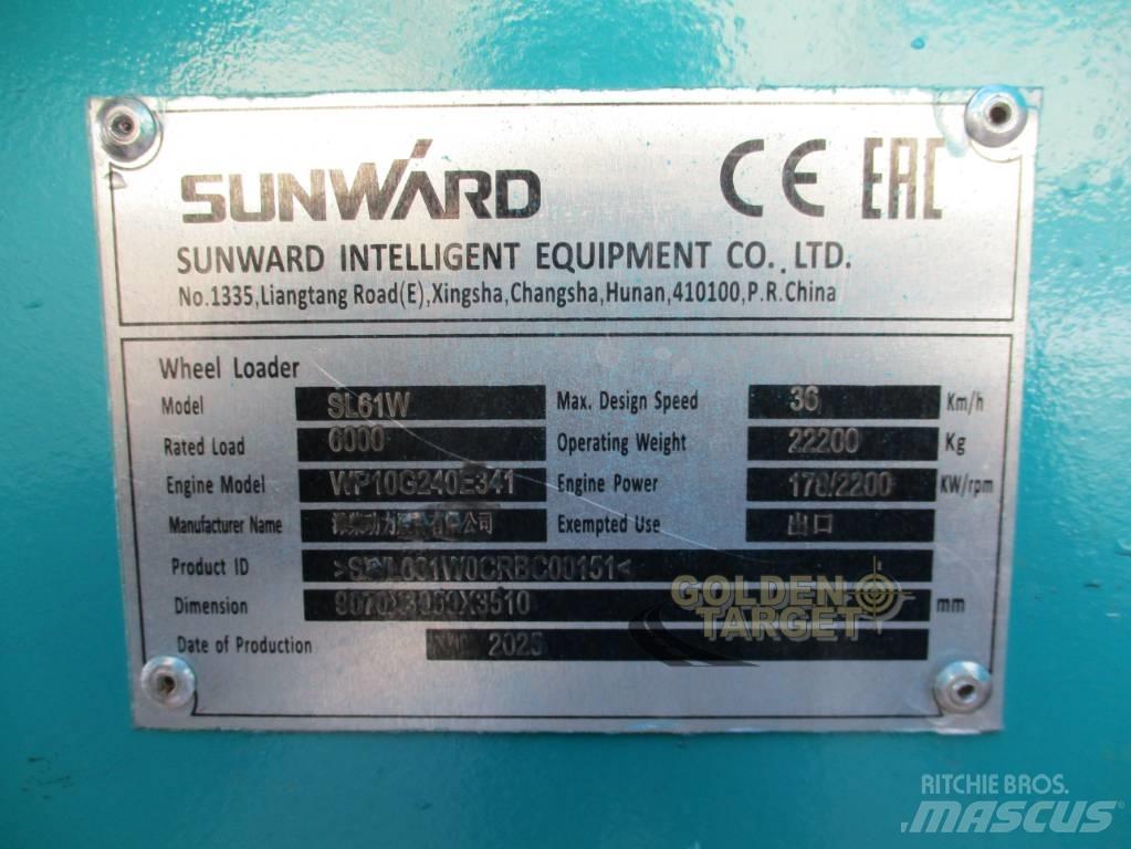 Sunward SL61W لوادر بعجل