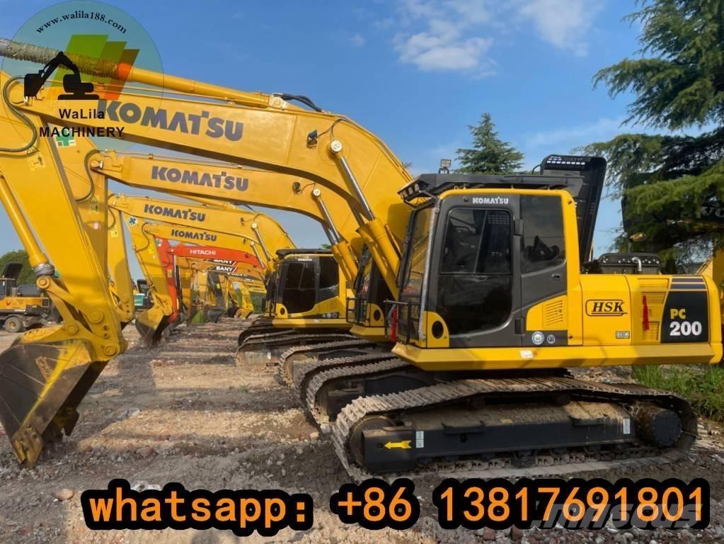 Komatsu PC 200 8N حفارات زحافة