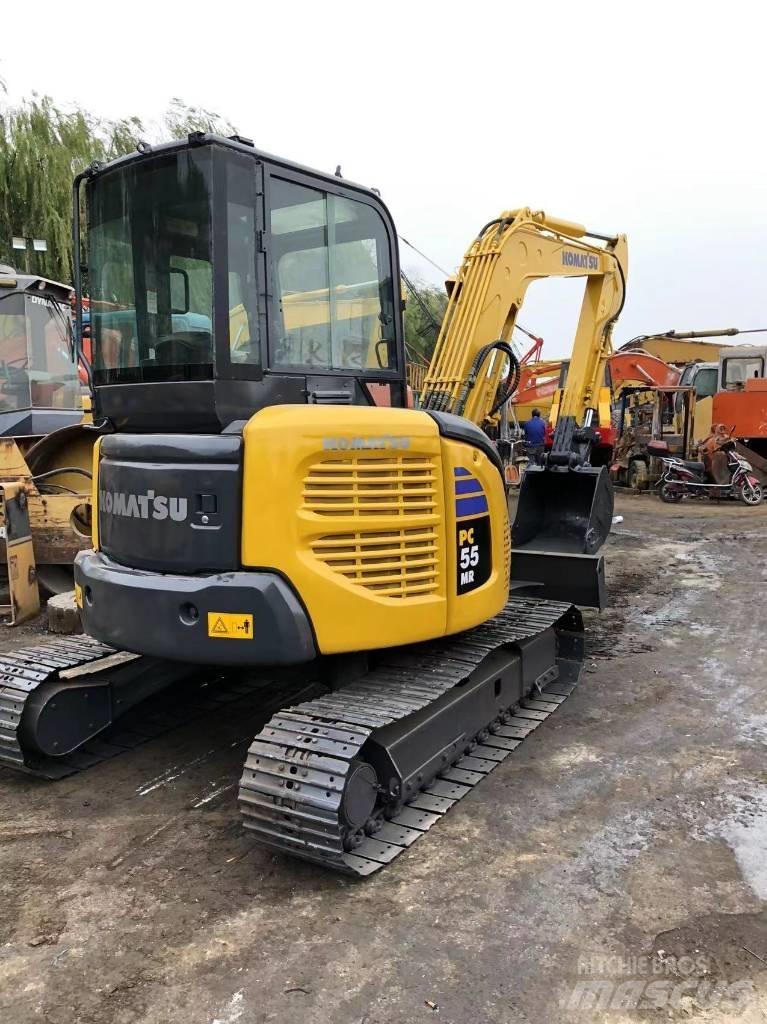 Komatsu PC 55 MR حفارات صغيرة أقل من 7 طن (حفارات صغيرة)
