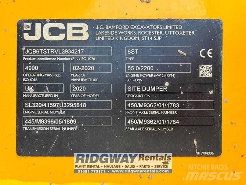 JCB 6 ST عربات نقل قلابة للمواقع